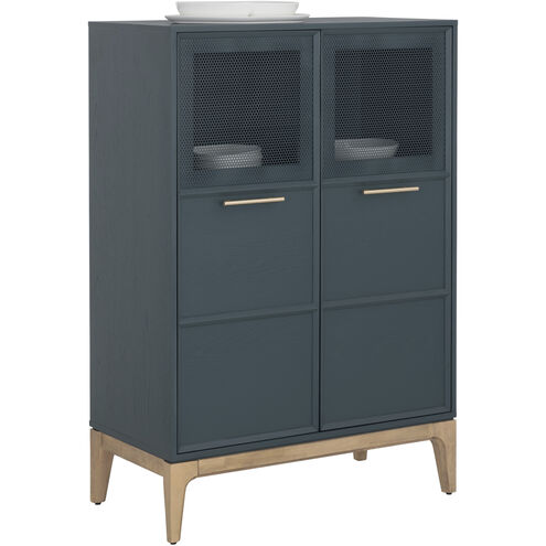 Rivero 35.5 X 17.75 inch Teal Highboard
